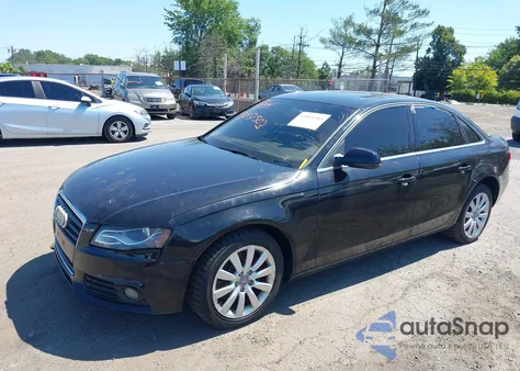 2011 Audi A4 2.0T Premium from USA, damaged, VIN WAUFFAFL4BN023090